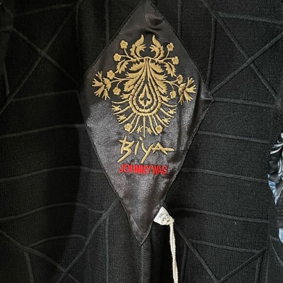 Johnny Was Diamante Applique Coat Size XL - Picture 9 of 9